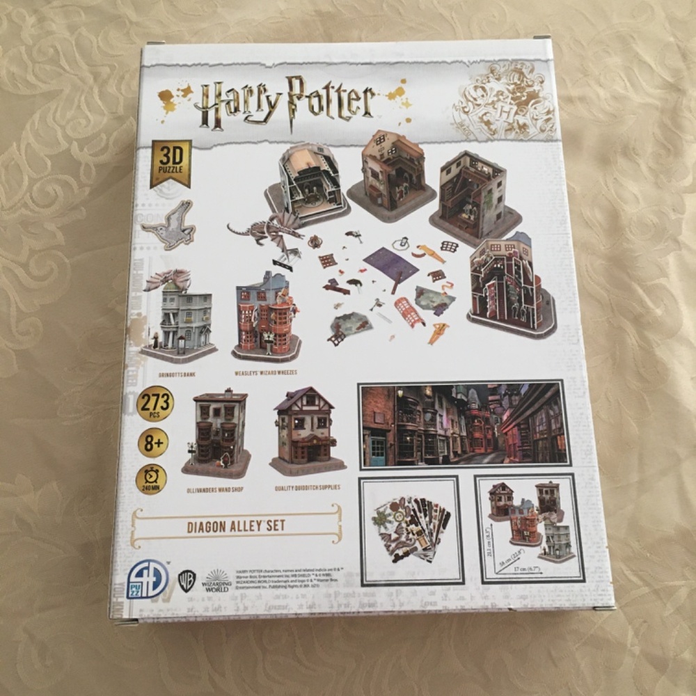 Harry Potter Diagon Alley 3D puzzle - Picture 2 of 5